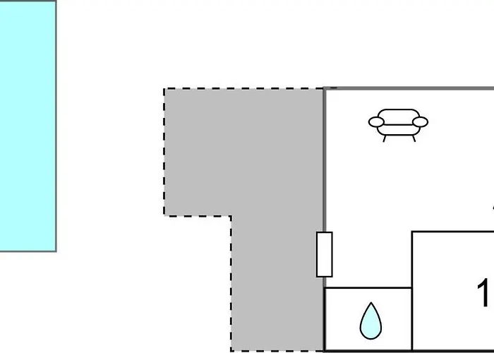 1 Bedroom Lovely In アパート